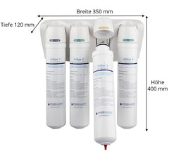 Wasserfiltersystem Futura mit HPG für Wasserstoffwasser - mainwasserfilter.com