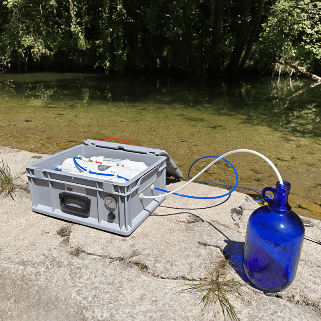 Pumpenkoffer Teileset für die Survival-Coach Wasseranlage - mainwasserfilter.com