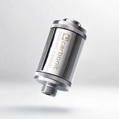 Der Duschfilter von Carbonit als Freisteller