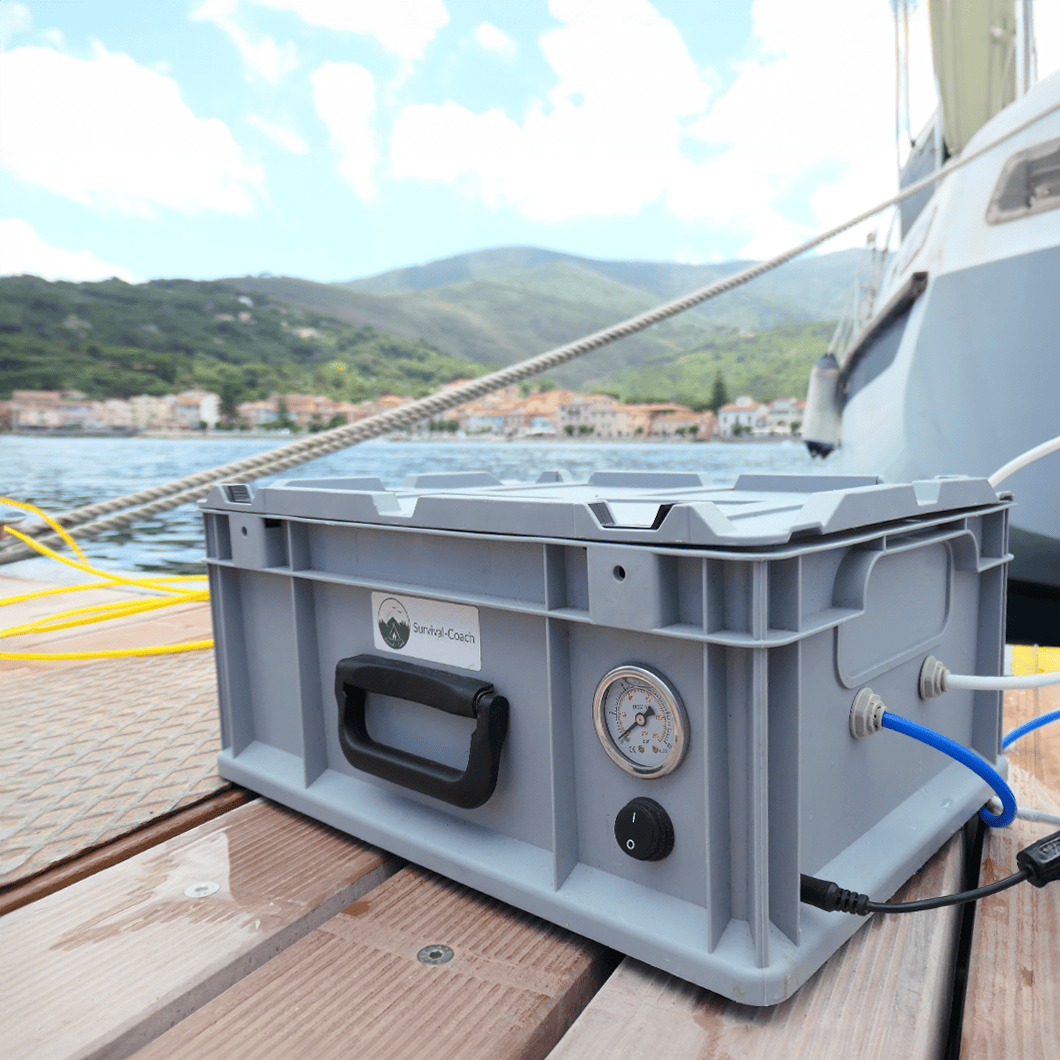 Pumpenkoffer Teileset für die Survival-Coach Wasseranlage - mainwasserfilter.com
