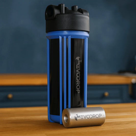Evodrop EVOdrink - Premium Aktivkohlefilter für sauberes Wasser