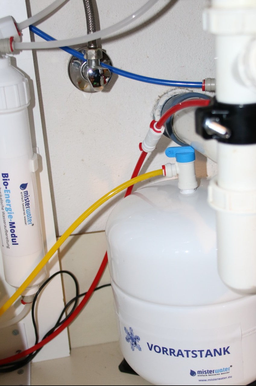 Wasserfiltersystem Futura mit HPG für Wasserstoffwasser - mainwasserfilter.com
