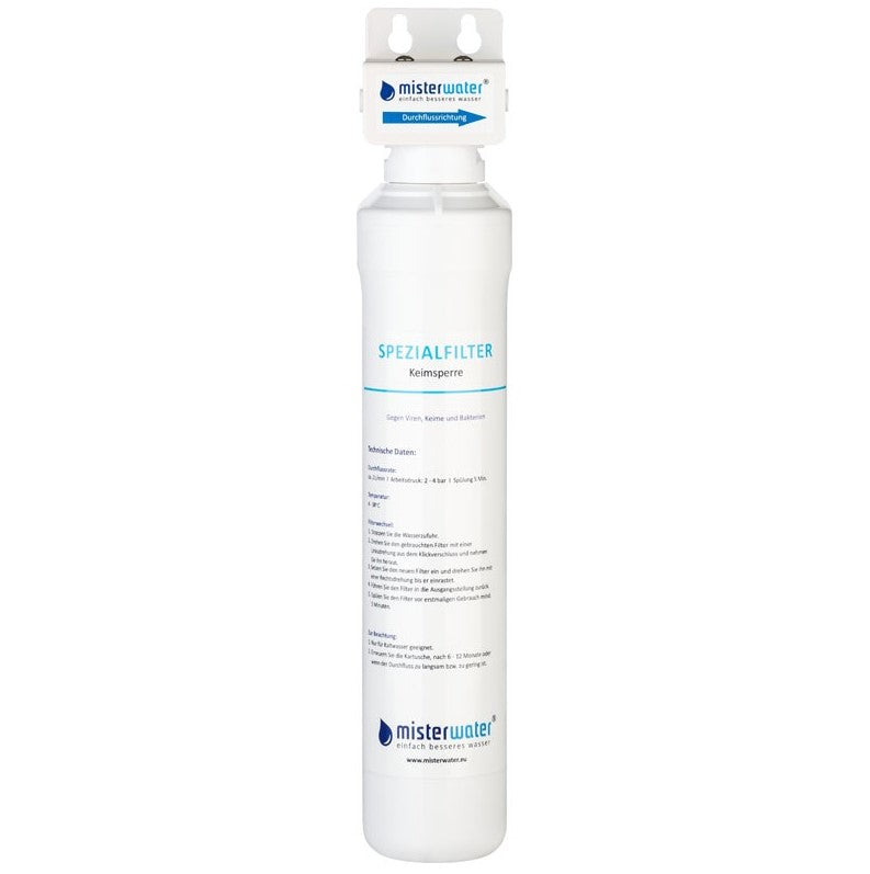 Wasserfiltersystem Futura mit HPG für Wasserstoffwasser - mainwasserfilter.com