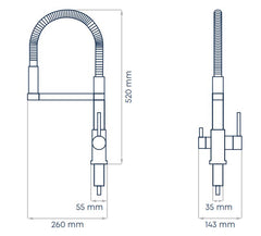 Evodrop EW314 - Dreiwegehahn - mainwasserfilter.com