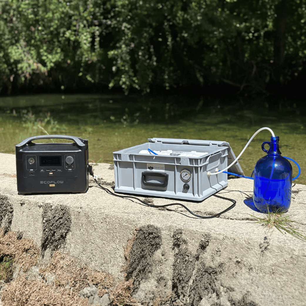 Pumpenkoffer Teileset für die Survival-Coach Wasseranlage - mainwasserfilter.com