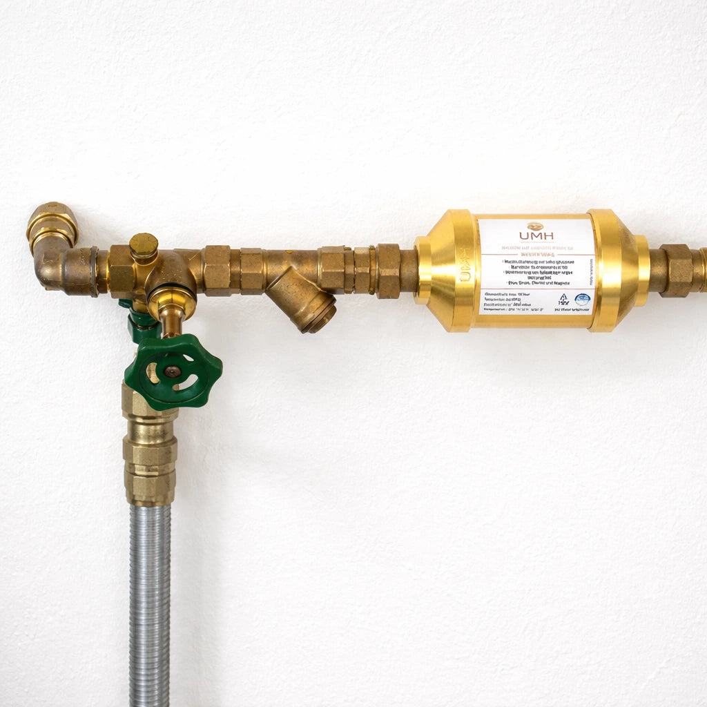 UMH Master eingebaut an Hausleitung