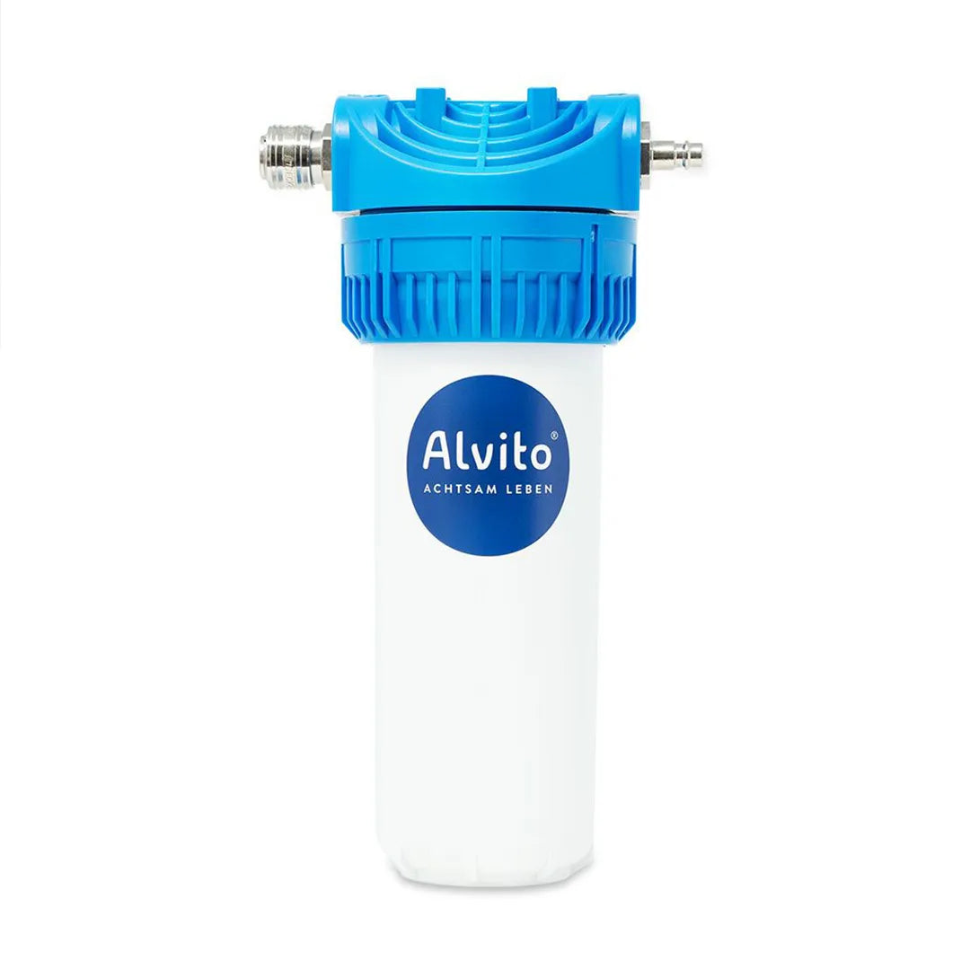Der Alvito Einbaufilter Basic 2.2 Untertisch Wasserfilter präsentiert als Freisteller