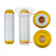 Kalkersatzfilter-Set für die Pi Power Compact 300/450 Osmoseanlage - präsentiert als Freisteller